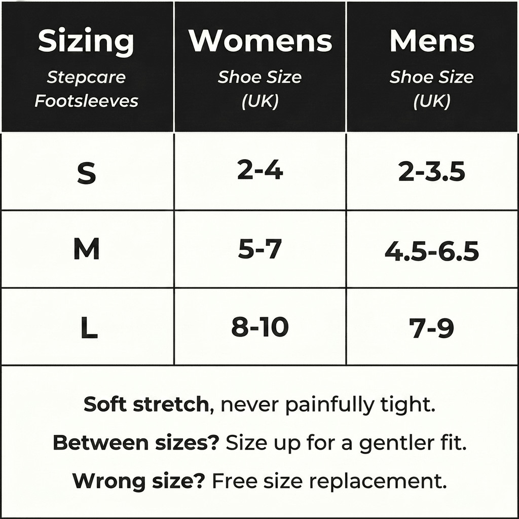 StepCare Bamboo Foot Sleeve