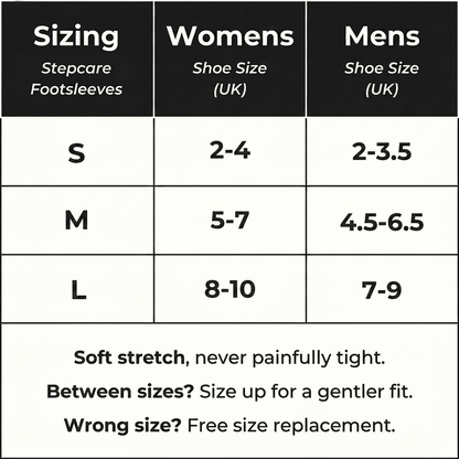 StepCare Bamboo Foot Sleeve