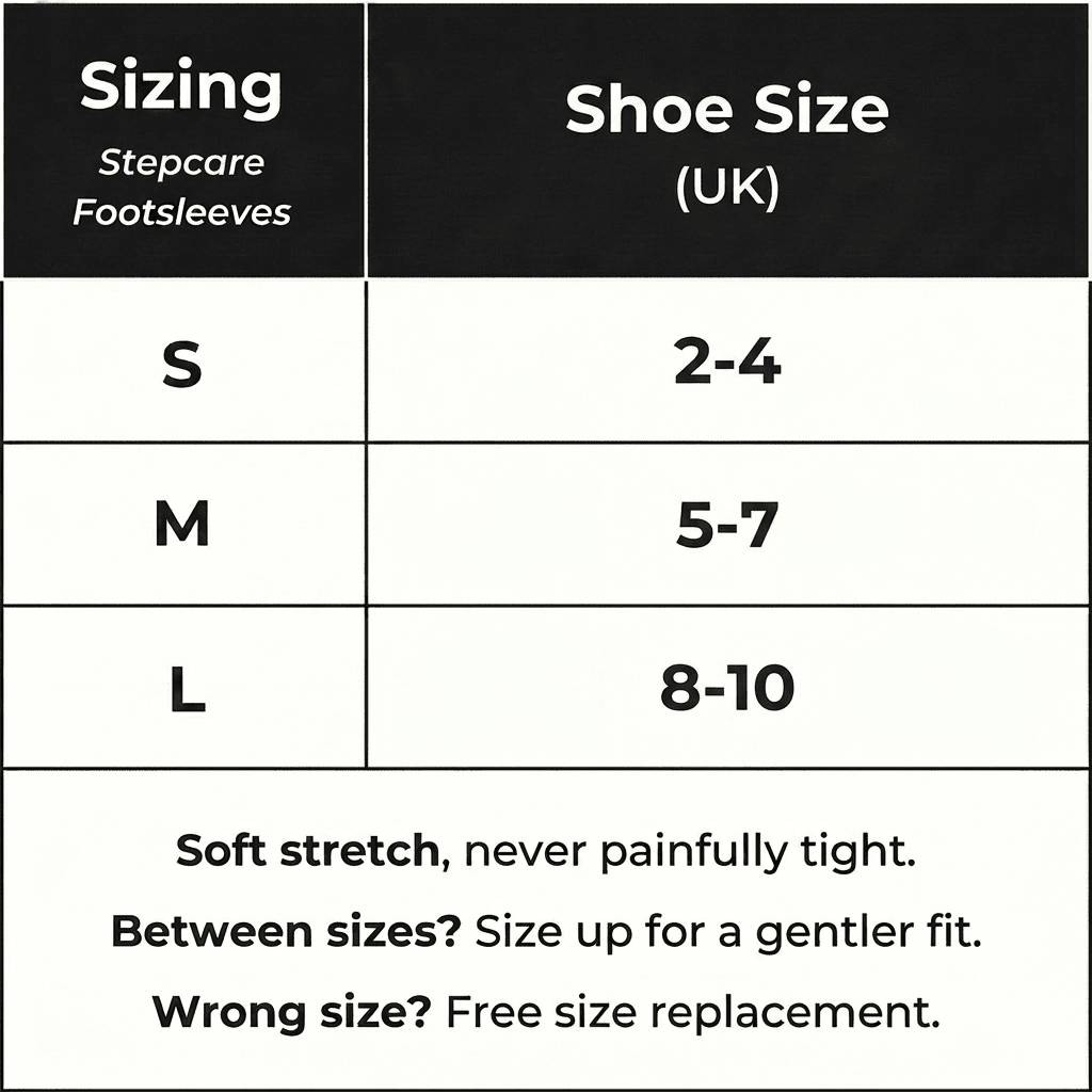 StepCare Bamboo Foot Sleeve
